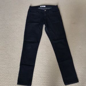 Low rise dark denim Flying Monkey Jeans
